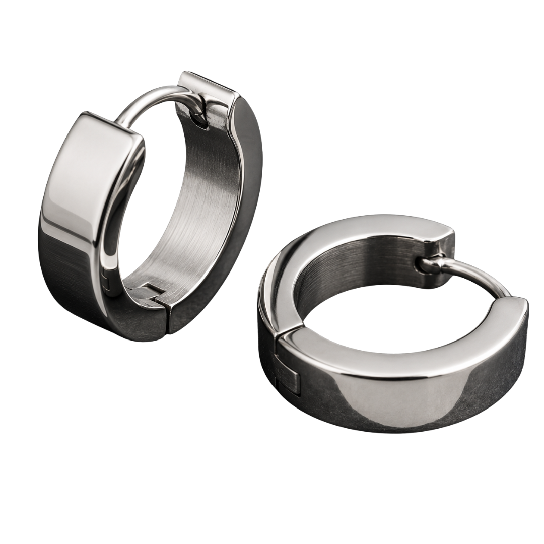 Premium Stainless Steel Hoop Earrings | Vouschwitz