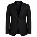 Premium Black Slim Fit Blazer | Vouschwitz
