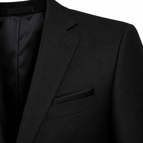 Premium Black Slim Fit Blazer | Vouschwitz