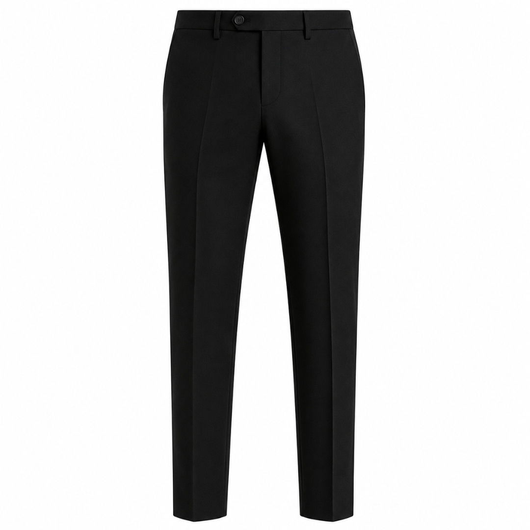 Premium Black Tailored Trousers | Vouschwitz